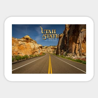 Utah State Route 12 Scenic Drive Sticker